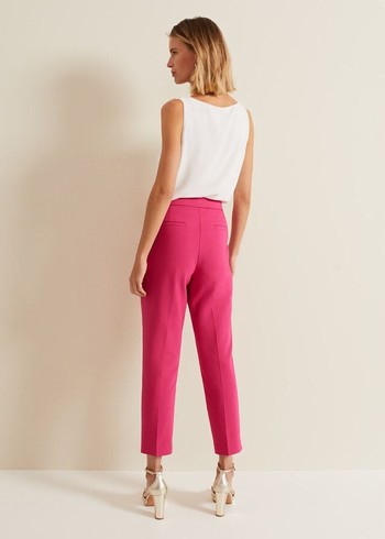 Phase Eight Ulrica Tapereds Trousers Pink Canada | ZEPBDX-568